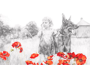 War dog | Antis 66cm x 86.4cm Unframed